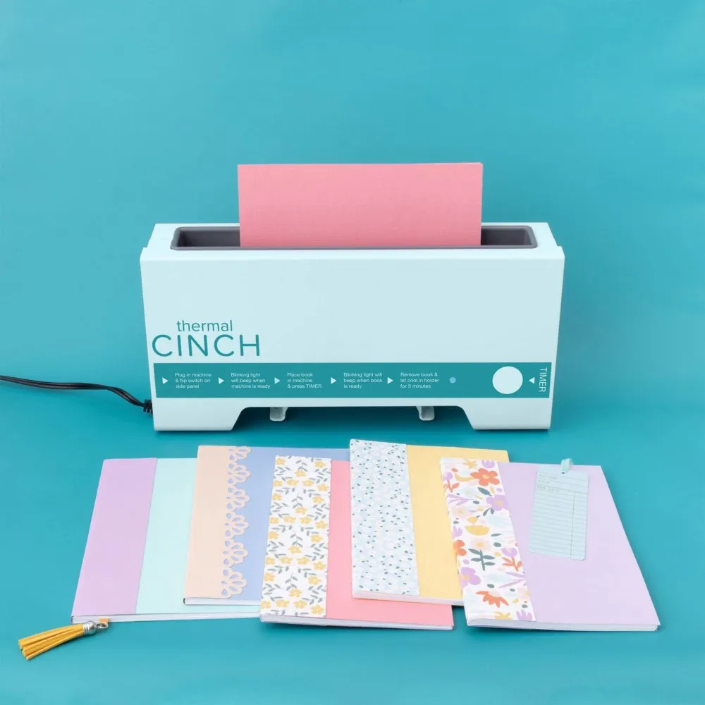 We R Makers • Thermal Cinch Bindemaschine Mint – Set (6-teilig)